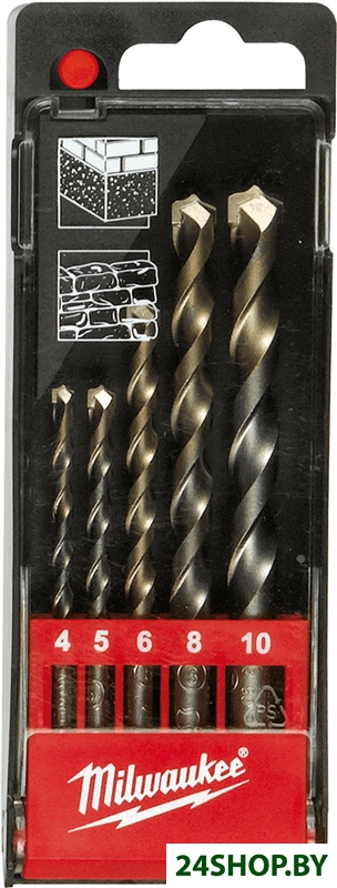 Набор сверл Milwaukee 4932480157 Набор сверл Milwaukee 4932480157