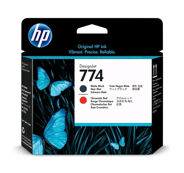 Картридж струйный HP 774 P2V97A (черный/красный) Картридж струйный HP 774 P2V97A (черный/красный)