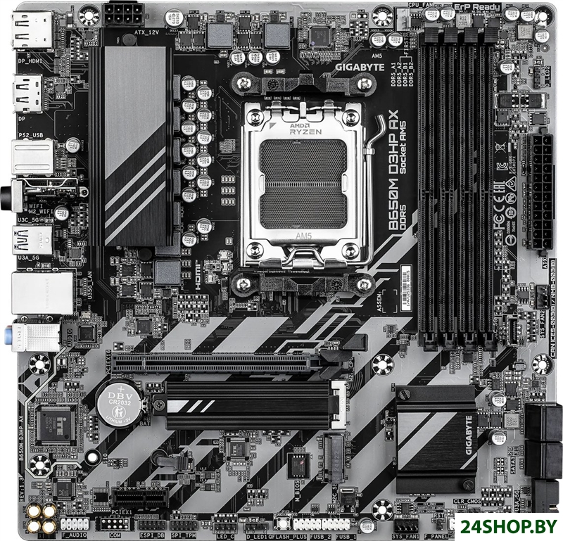 Материнская плата Gigabyte B650M D3HP AX (rev. 1.3) Материнская плата Gigabyte B650M D3HP AX (rev. 1.3)