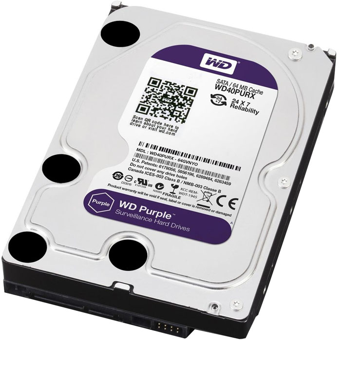 Жесткий диск Western Digital Purple 1TB (WD10PURX) Жесткий диск Western Digital Purple 1TB (WD10PURX)