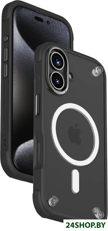 Чехол для телефона Momax CaseForm Air MagSafe для iPhone 16 Plus MUAP24LD (черный) Чехол для телефона Momax CaseForm Air MagSafe для iPhone 16 Plus MUAP24LD (черный)