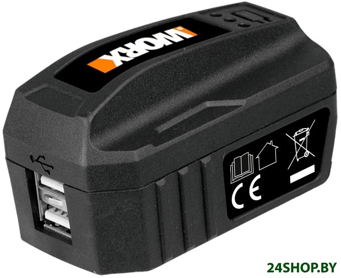 Блок питания Worx Адаптер USB WA4009 Блок питания Worx Адаптер USB WA4009