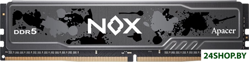 Оперативная память Apacer NOX 16ГБ DDR5 6000 МГц AH5U16G60C622MBAA-1 Оперативная память Apacer NOX 16ГБ DDR5 6000 МГц AH5U16G60C622MBAA-1