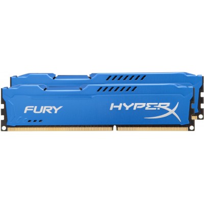 Оперативная память HyperX Fury Blue 2x8GB KIT DDR3 PC3-10600 (HX313C9FK2/16) Оперативная память HyperX Fury Blue 2x8GB KIT DDR3 PC3-10600 (HX313C9FK2/16)