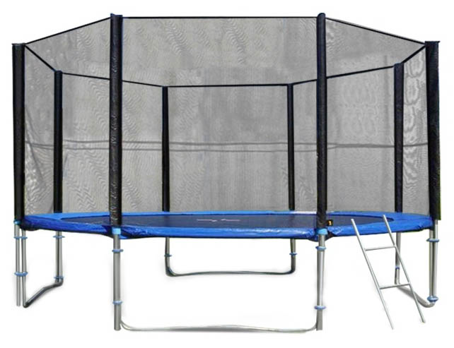 Батут ATLAS SPORT 404 см - 13ft PRO (усиленные опоры, синий) Батут ATLAS SPORT 404 см - 13ft PRO (усиленные опоры, синий)