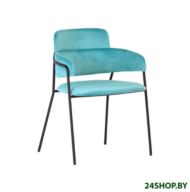 Стул BRADEX Napoli FR 0323 (светло-бирюзовый с чёрными ножками) Стул BRADEX Napoli FR 0323 (светло-бирюзовый с чёрными ножками)