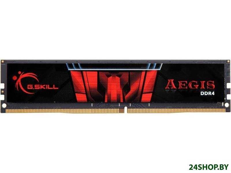 Оперативная память G.Skill Aegis 16GB DDR4 PC4-19200 F4-2400C15S-16GIS Оперативная память G.Skill Aegis 16GB DDR4 PC4-19200 F4-2400C15S-16GIS