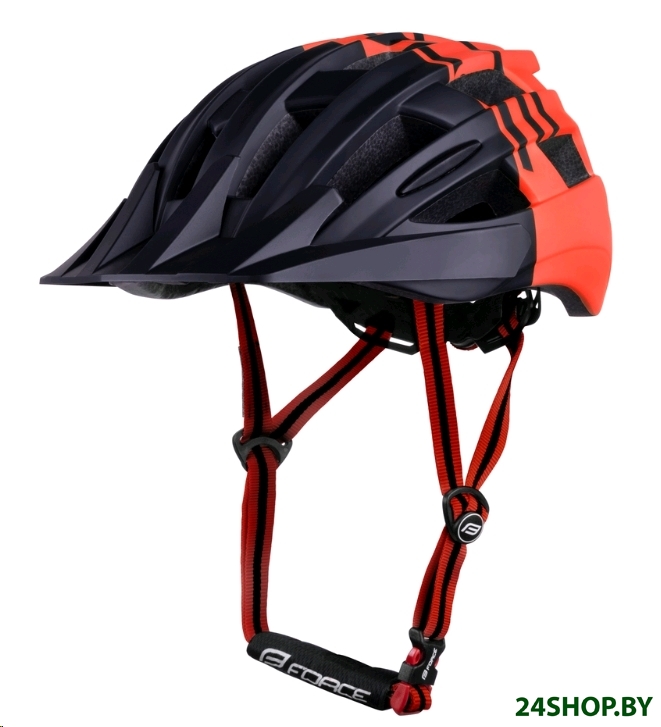 Велошлем Force Corella MTB RZ03757 (черный/красный, L/XL) Велошлем Force Corella MTB RZ03757 (черный/красный, L/XL)