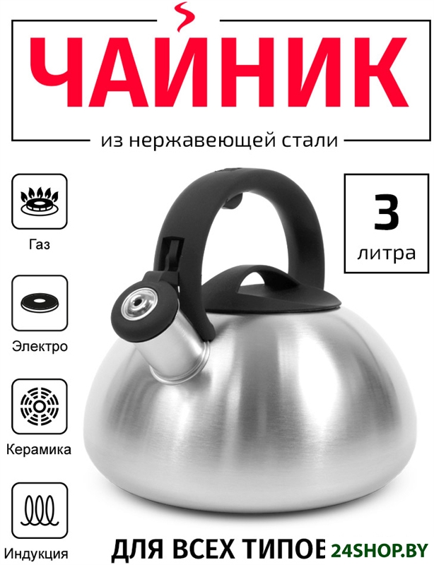 Чайник со свистком TimA WTK059 Чайник со свистком TimA WTK059