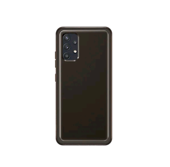 Чехол SAMSUNG Soft Clear Cover для A32 (черный) (EF-QA325TBEGRU) Чехол SAMSUNG Soft Clear Cover для A32 (черный) (EF-QA325TBEGRU)