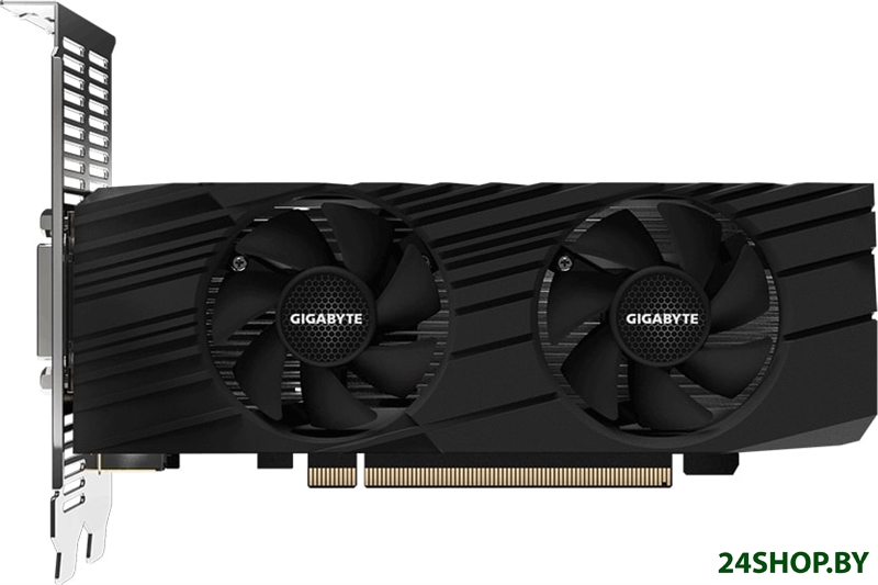 Видеокарта Gigabyte GeForce GTX 1650 D6 Low Profile 4GB GDDR6 GV-N1656D6-4GL Видеокарта Gigabyte GeForce GTX 1650 D6 Low Profile 4GB GDDR6 GV-N1656D6-4GL