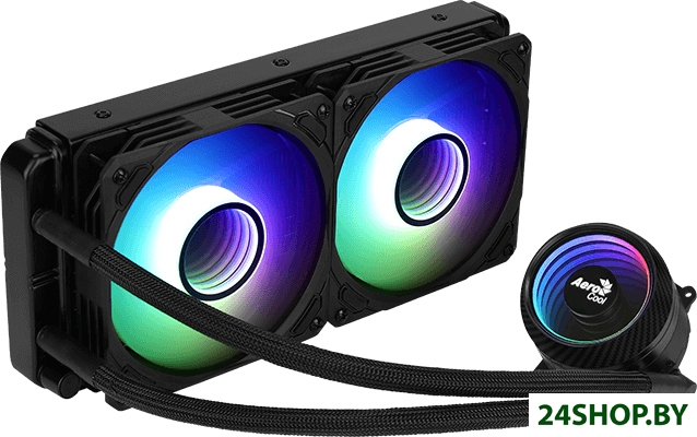 Кулер для процессора AeroCool Mirage L240 (черный) Кулер для процессора AeroCool Mirage L240 (черный)