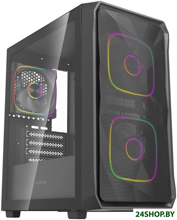 Корпус Powercase Mistral SM06 ARGB CMMSM06B-A3 Корпус Powercase Mistral SM06 ARGB CMMSM06B-A3