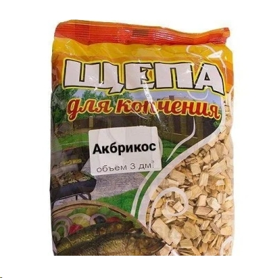 Абрикосовая щепа для копчения Greenterra 7х10 мм (0.5 кг) Абрикосовая щепа для копчения Greenterra 7х10 мм (0.5 кг)