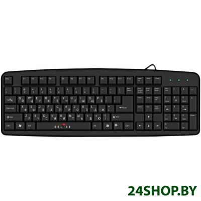 Клавиатура проводная OKLICK 100M Standard Keyboard Black PS2 Клавиатура проводная OKLICK 100M Standard Keyboard Black PS2