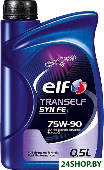 Трансмиссионное масло Elf Tranself SYN FE 75W-90 0.5л Трансмиссионное масло Elf Tranself SYN FE 75W-90 0.5л