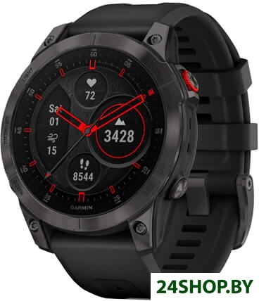 Умные часы Garmin Epix Sapphire Gen 2 (черный титан/черный) Умные часы Garmin Epix Sapphire Gen 2 (черный титан/черный)