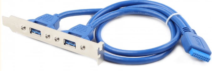 Планка Gembird CC-USB3-RECEPTACLE Планка Gembird CC-USB3-RECEPTACLE