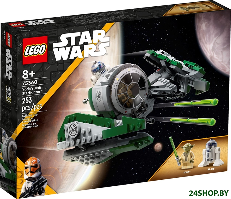 Конструктор LEGO Star Wars 75360 Джедайский истребитель Йоды Конструктор LEGO Star Wars 75360 Джедайский истребитель Йоды