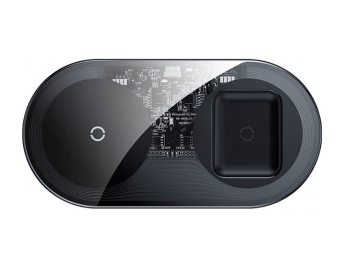 Беспроводное зарядное Baseus WXJK-A01 Black Беспроводное зарядное Baseus WXJK-A01 Black
