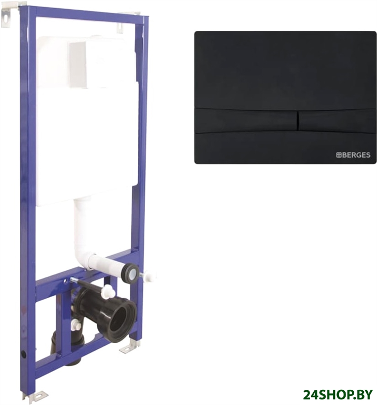 Инсталляция для унитаза Berges Wasserhaus Novum 525 F5 040000+040055 Инсталляция для унитаза Berges Wasserhaus Novum 525 F5 040000+040055