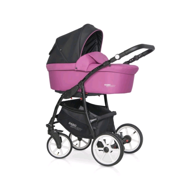 Детская универсальная коляска RIKO Basic Sport 3 в 1 (03/Magenta) Детская универсальная коляска RIKO Basic Sport 3 в 1 (03/Magenta)