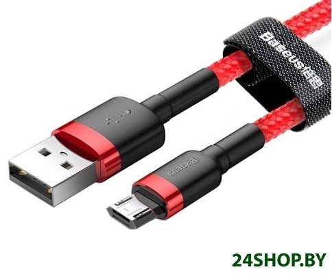 Кабель Baseus CAMKLF-B09 1.0м (красный) Кабель Baseus CAMKLF-B09 1.0м (красный)