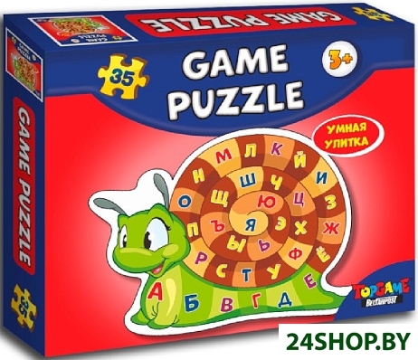 Пазл Topgame Умная улитка 01494 (35 эл) Пазл Topgame Умная улитка 01494 (35 эл)