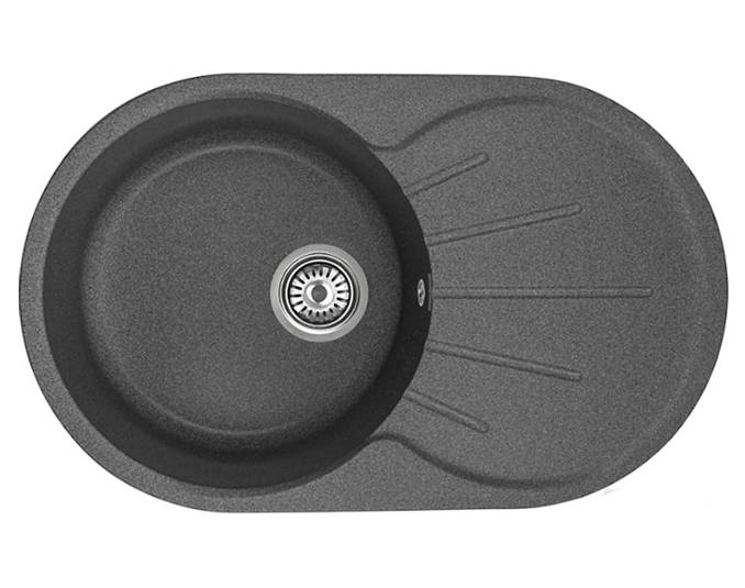 Кухонная мойка Gran-Stone GS-18L (309 темно-серый) Кухонная мойка Gran-Stone GS-18L (309 темно-серый)