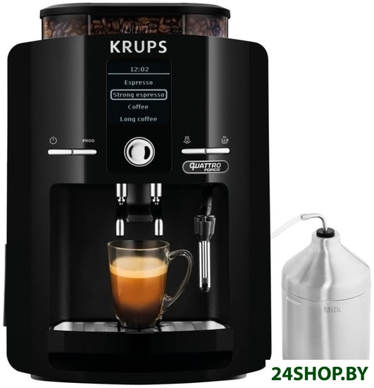 Эспрессо кофемашина Krups Quattro Force EA82F010 Эспрессо кофемашина Krups Quattro Force EA82F010