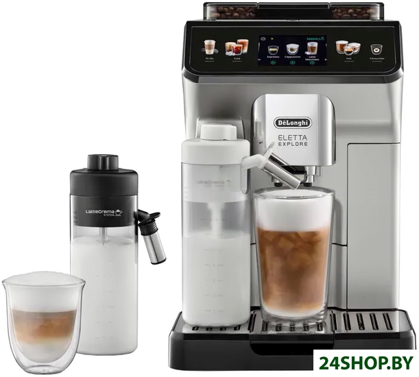 Эспрессо кофемашина DeLonghi Eletta Explore ECAM450.55.S Эспрессо кофемашина DeLonghi Eletta Explore ECAM450.55.S