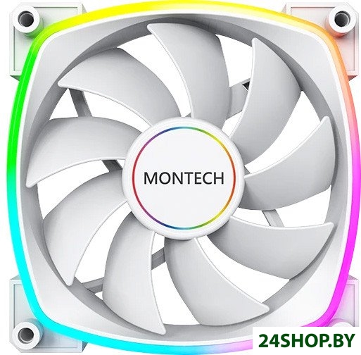 Вентилятор для корпуса Montech AX140 PWM (белый) Вентилятор для корпуса Montech AX140 PWM (белый)