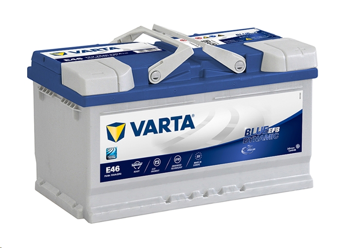 Автомобильный аккумулятор Varta Blue Dynamic EFB 575 500 073 (75 А·ч) Автомобильный аккумулятор Varta Blue Dynamic EFB 575 500 073 (75 А·ч)