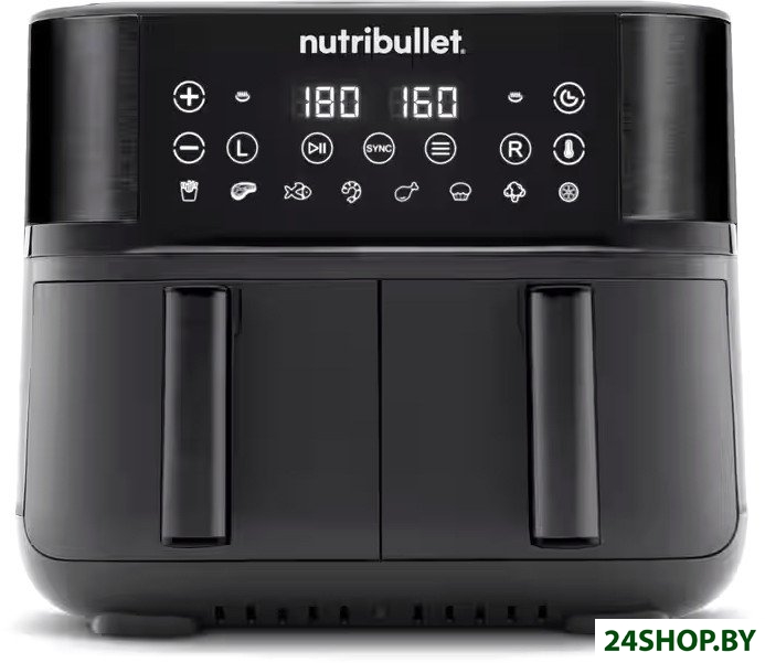 Аэрогриль (аэрофритюрница) NutriBullet Twin Drawer NBA081B Аэрогриль (аэрофритюрница) NutriBullet Twin Drawer NBA081B