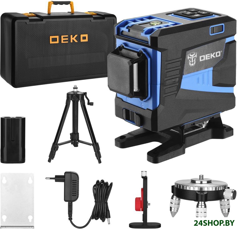 Лазерный нивелир Deko LL12-HVR Premium 065-0105-2 Лазерный нивелир Deko LL12-HVR Premium 065-0105-2