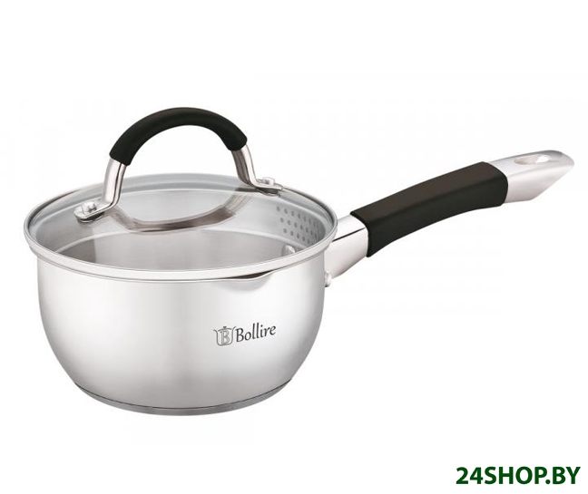Кастрюля с длинной ручкой Bollire BR-2401 Кастрюля с длинной ручкой Bollire BR-2401