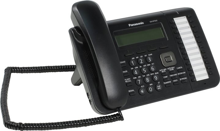Системный телефон Panasonic KX-NT543RUB (черный) Системный телефон Panasonic KX-NT543RUB (черный)