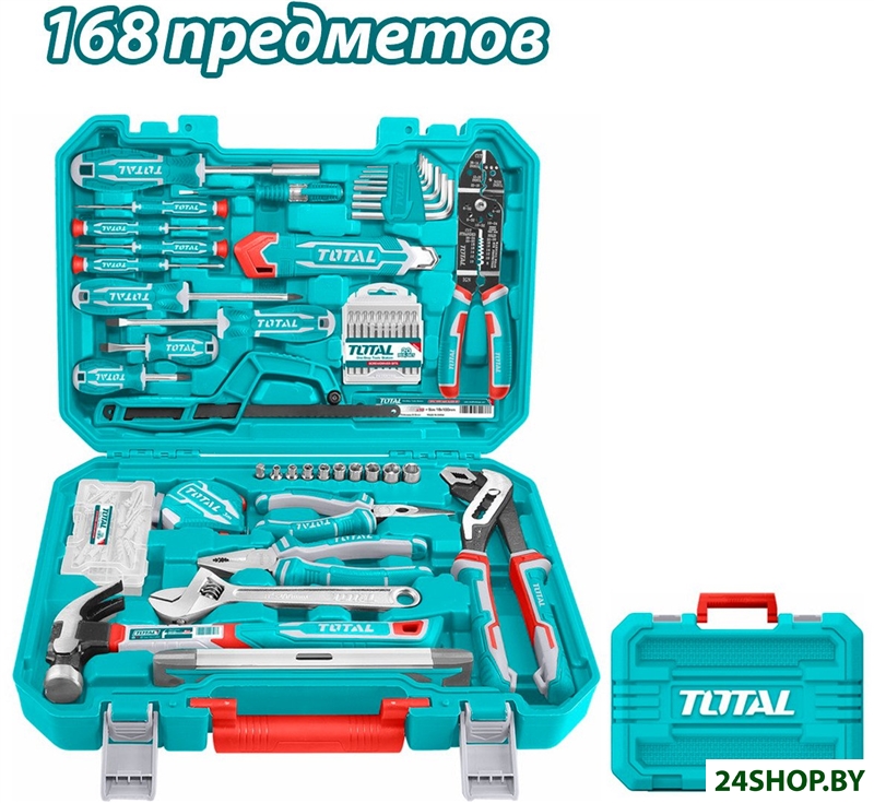 Набор домашнего мастера Total THKTHP21686 (168 предметов) Набор домашнего мастера Total THKTHP21686 (168 предметов)