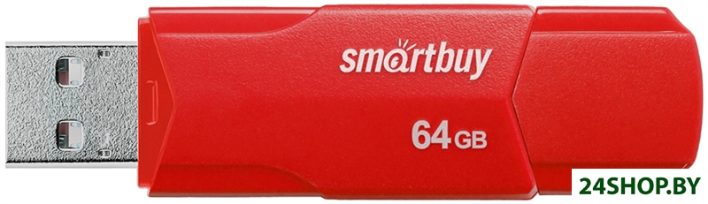 USB Flash SmartBuy Clue 64GB (красный) USB Flash SmartBuy Clue 64GB (красный)
