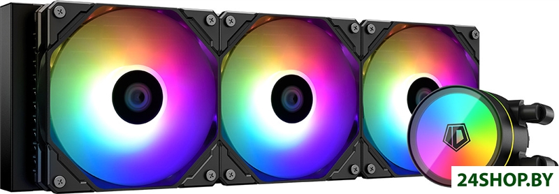 Жидкостное охлаждение для процессора ID-Cooling ZoomFlow 360 XT V2 (черный) Жидкостное охлаждение для процессора ID-Cooling ZoomFlow 360 XT V2 (черный)