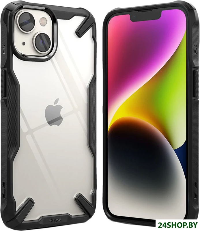 Чехол для телефона Ringke Fusion-X iPhone 14 Plus (черный) Чехол для телефона Ringke Fusion-X iPhone 14 Plus (черный)