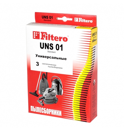 Комплект одноразовых мешков Filtero UNS 01 Standard Комплект одноразовых мешков Filtero UNS 01 Standard