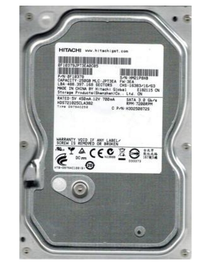 Жесткий диск Hitachi Deskstar 7K1000.C 250 Гб (HDS721025CLA382) Жесткий диск Hitachi Deskstar 7K1000.C 250 Гб (HDS721025CLA382)