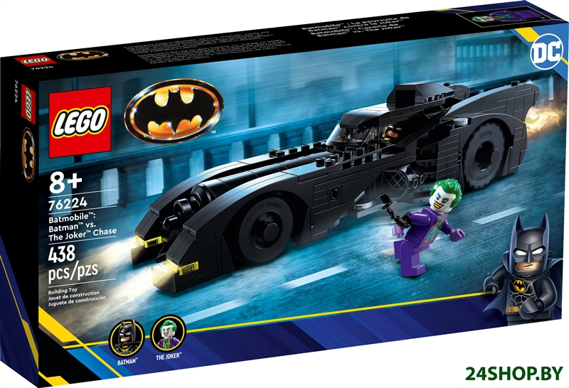 Конструктор LEGO DC Super Heroes 76224 Бэтмобиль: Погоня Бэтмена за Джокером Конструктор LEGO DC Super Heroes 76224 Бэтмобиль: Погоня Бэтмена за Джокером