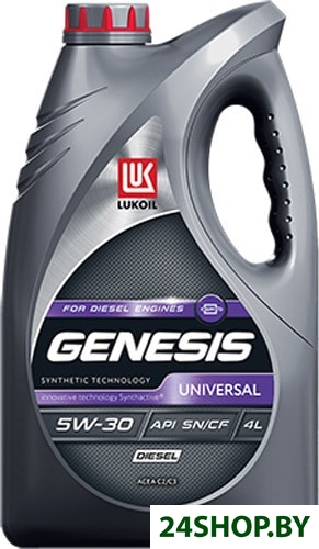 Моторное масло Лукойл Genesis Universal Diesel 5W-30 4л Моторное масло Лукойл Genesis Universal Diesel 5W-30 4л