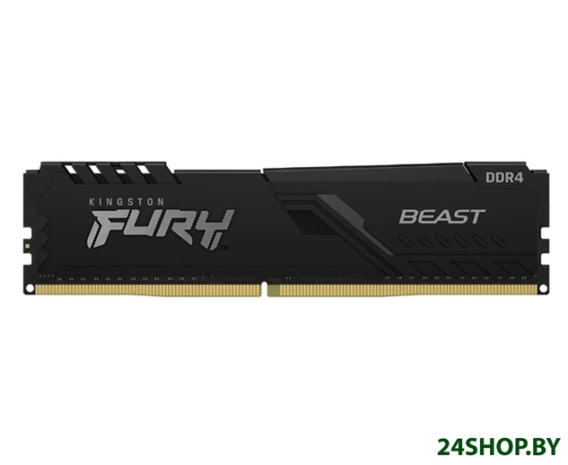 Оперативная память Kingston FURY Beast 8GB DDR4 PC4-25600 KF432C16BB/8 Оперативная память Kingston FURY Beast 8GB DDR4 PC4-25600 KF432C16BB/8