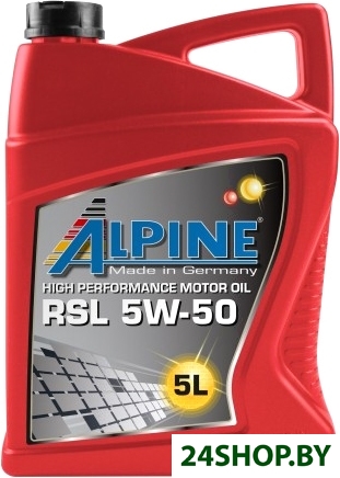 Моторное масло Alpine RSL 5W-50 5л Моторное масло Alpine RSL 5W-50 5л