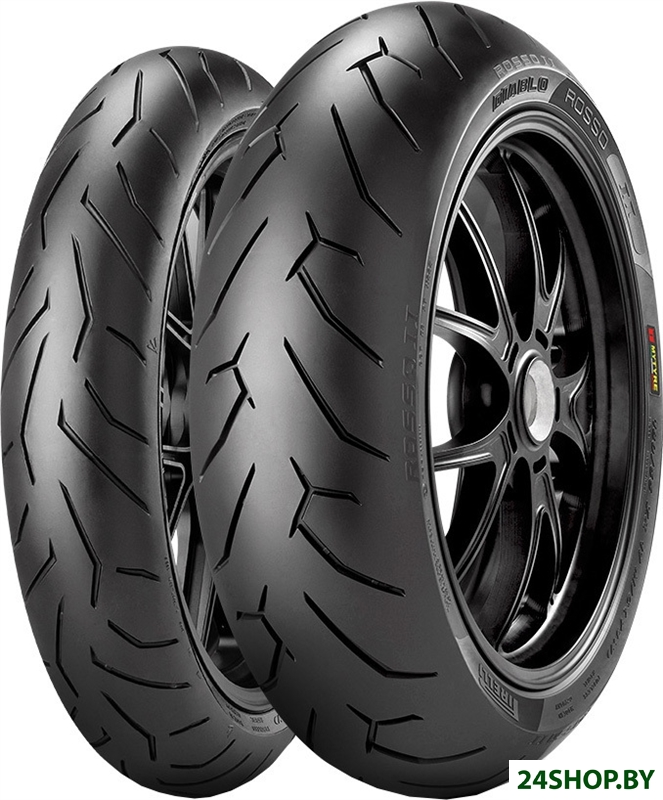 Дорожные мотошины Pirelli Diablo Rosso II 130/70R17 62H Rear Дорожные мотошины Pirelli Diablo Rosso II 130/70R17 62H Rear