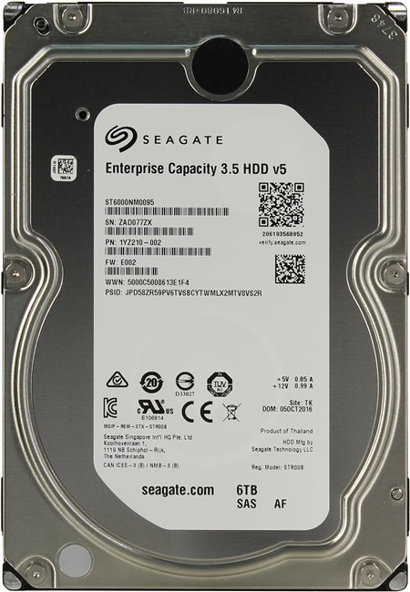 Жесткий диск Seagate Enterprise Capacity 6TB (ST6000NM0095) Жесткий диск Seagate Enterprise Capacity 6TB (ST6000NM0095)