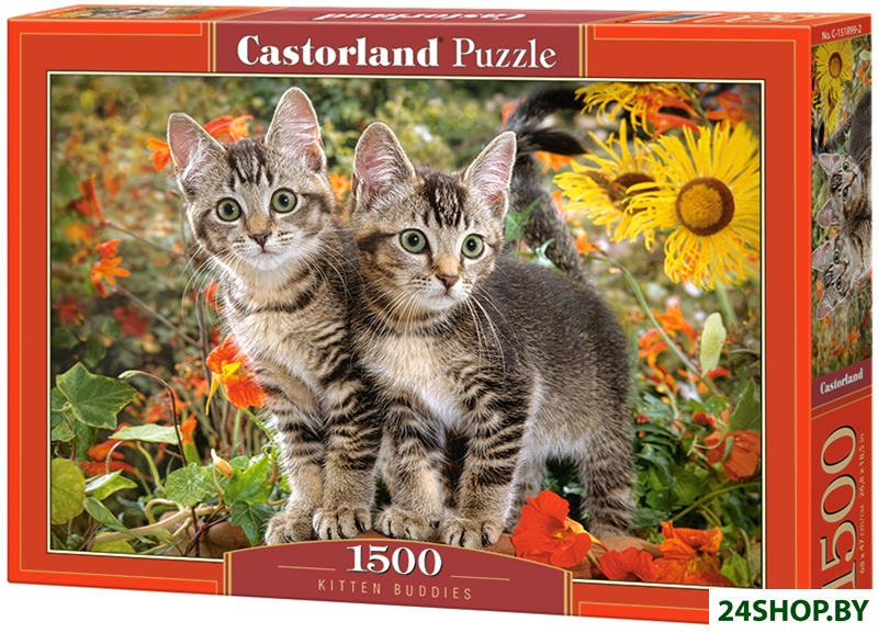 Пазл Castorland Усатые приятели C-151899 Пазл Castorland Усатые приятели C-151899